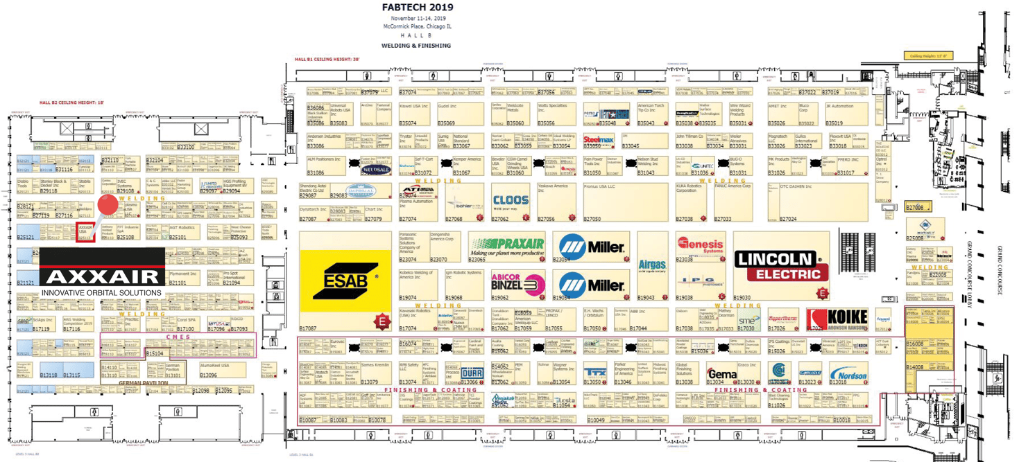 Find us at FABTECH to see our innovative orbital technology